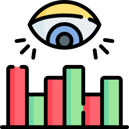 visualisation de données Icône