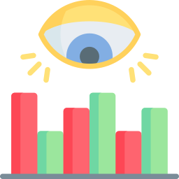 visualisation de données Icône