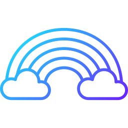 arcobaleno icona
