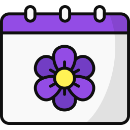 봄 달력 icon