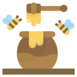 Honey dipper icon