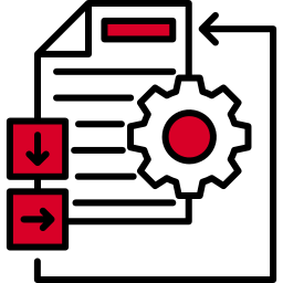 Data processing icon