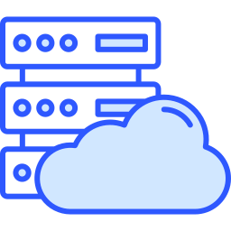 computación en la nube icono