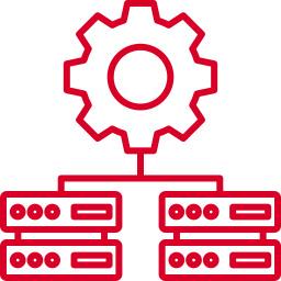 integración de datos icono