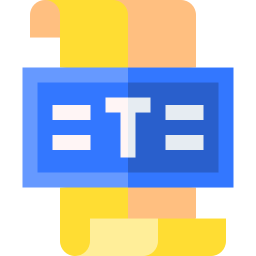 text icon