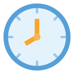 Wall clock icon