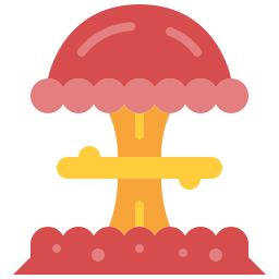 Ядерный взрыв иконка