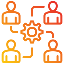 trabajo en equipo icono
