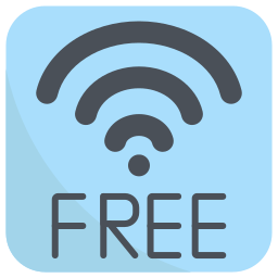 Free wifi icon