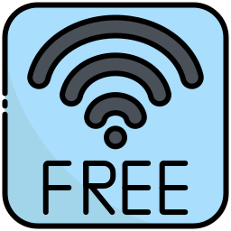 Free wifi icon