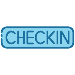 check-in Ícone