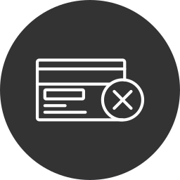 tarjeta de crédito icono