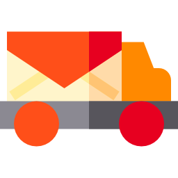 Mail truck icon