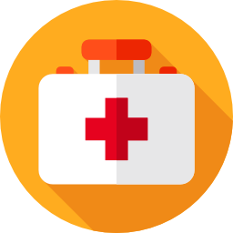 First aid kit icon