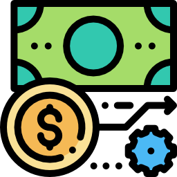 Money flow icon