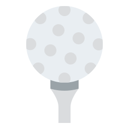 bola de golfe Ícone