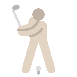 jogador de golf Ícone