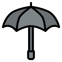 sombrilla icono
