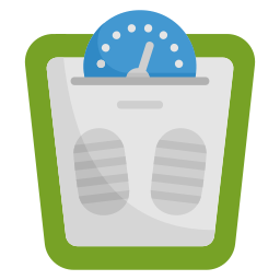 Weight scale icon