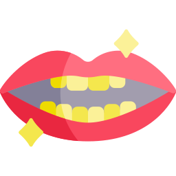 gouden tanden icoon