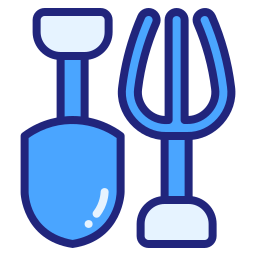 Gardening tools icon