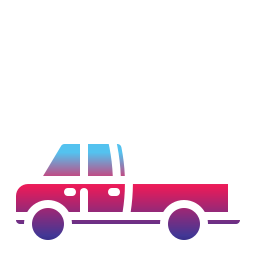 Pickup car icon