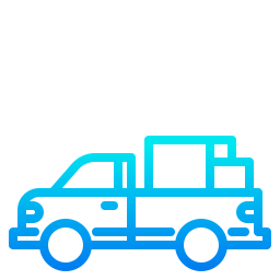 Pickup car icon