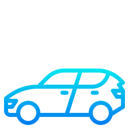 coche hatchback icono
