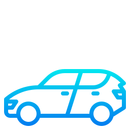 Hatchback car icon