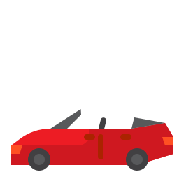 cabriolet icona