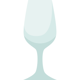 champagne glas icoon