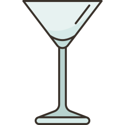 verre à cocktail Icône