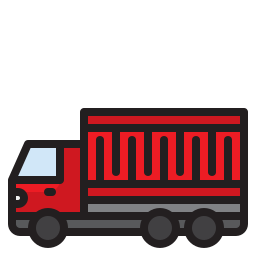 Cargo truck icon