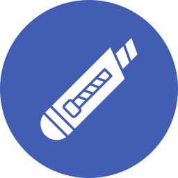 Paper cutter icon