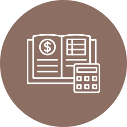 Accounting book icon