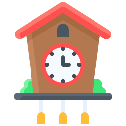 Cuckoo clock icon