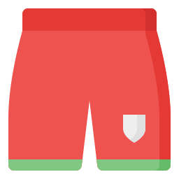 Football shorts icon