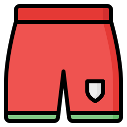 Football shorts icon