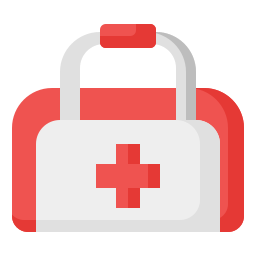 First aid kit icon