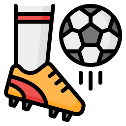 calcio d'inizio icona