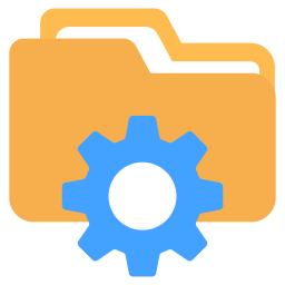 Folder management icon