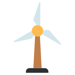 turbina de vento Ícone