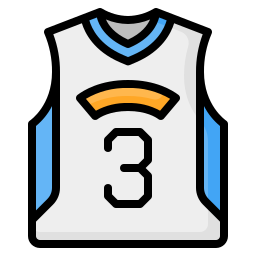 basketbal shirt icoon