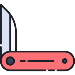 cuchillo de bolsillo icono