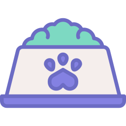 Pet bowl icon