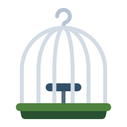 Bird cage icon