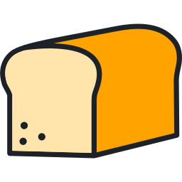 hogazas de pan icono
