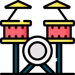 Drum set icon