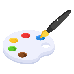 Color palette icon