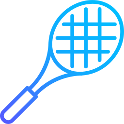 raquette de tennis Icône